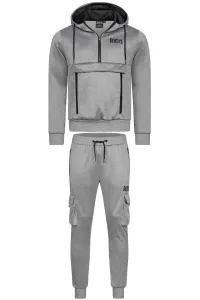 Lonsdale Men's hooded tracksuit slim fit