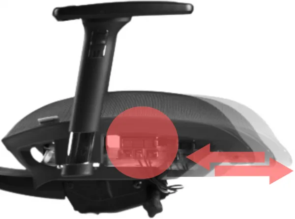 MERCURY Ergonomická kancelárska stolička LUNA JNS-101A, čierna