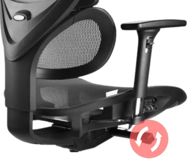 MERCURY Ergonomická kancelárska stolička LUNA JNS-101A, čierna