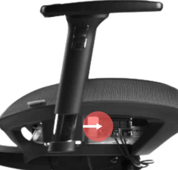 MERCURY Ergonomická kancelárska stolička LUNA JNS-101A, čierna