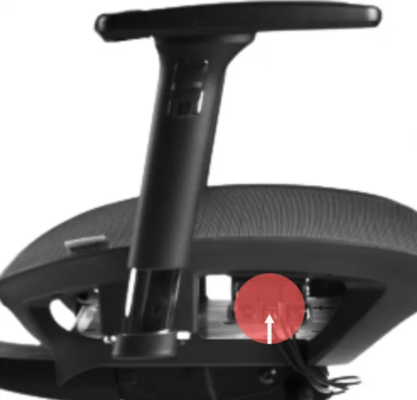 MERCURY Ergonomická kancelárska stolička LUNA JNS-101A, čierna