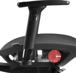 MERCURY Ergonomická kancelárska stolička LUNA JNS-101A, čierna