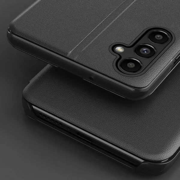 MG Eco Leather View knižkové puzdro na Samsung Galaxy S23 Plus, modré