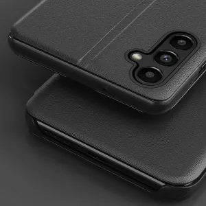 MG Eco Leather View knižkové puzdro na Samsung Galaxy S23 Plus, modré