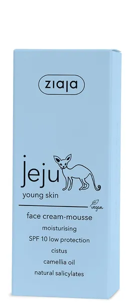 Ziaja Jeju Young Skin ľahký hydratačný krém pre mladú pleť 50 ml