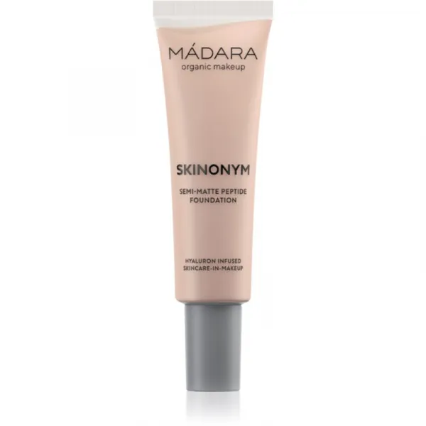MÁDARA Skinonym Semi-Matte Peptide dlhotrvajúci make-up s peptidmi odtieň Rose Ivory 30 30 ml
