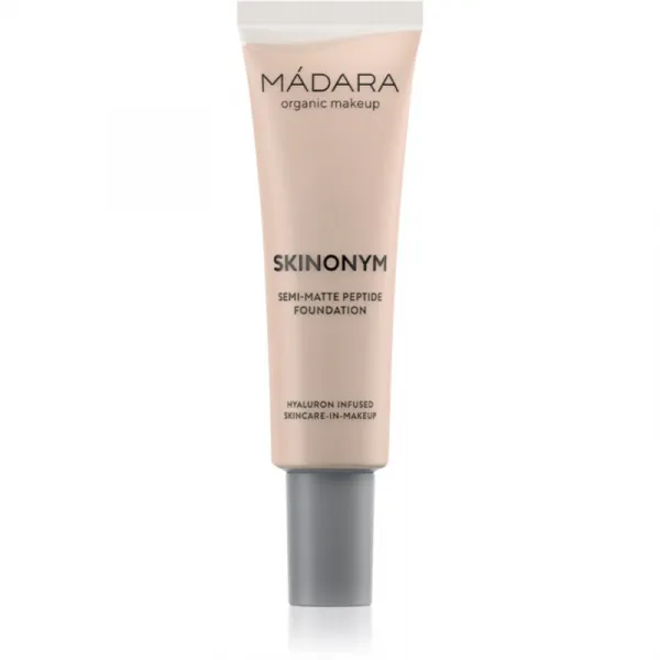 MÁDARA Skinonym Semi-Matte Peptide dlhotrvajúci make-up s peptidmi odtieň Ivory 20 30 ml