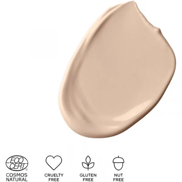 MÁDARA Skinonym Semi-Matte Peptide dlhotrvajúci make-up s peptidmi odtieň Ivory 20 30 ml