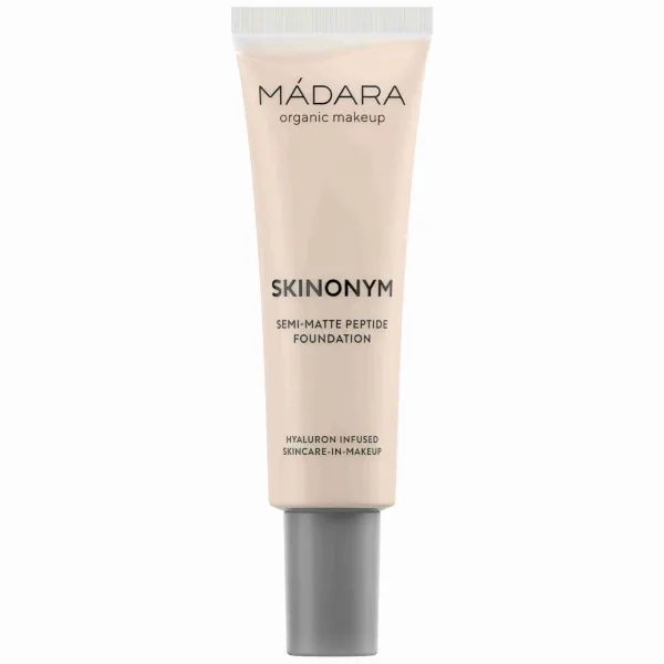 MÁDARA Skinonym Semi-Matte Peptide dlhotrvajúci make-up s peptidmi odtieň Porcelain 10 30 ml