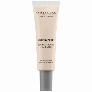 MÁDARA Skinonym Semi-Matte Peptide dlhotrvajúci make-up s peptidmi odtieň Porcelain 10 30 ml
