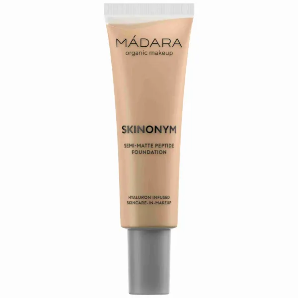 MÁDARA Skinonym Semi-Matte Peptide dlhotrvajúci make-up s peptidmi odtieň Sand 40 30 ml