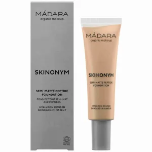 MÁDARA Skinonym Semi-Matte Peptide dlhotrvajúci make-up s peptidmi odtieň Sand 40 30 ml