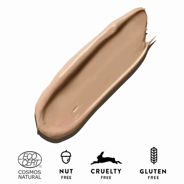 MÁDARA Skinonym Semi-Matte Peptide dlhotrvajúci make-up s peptidmi odtieň True Beige 35 30 ml