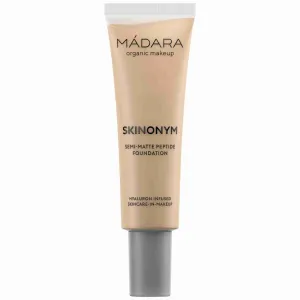 MÁDARA Skinonym Semi-Matte Peptide dlhotrvajúci make-up s peptidmi odtieň True Beige 35 30 ml
