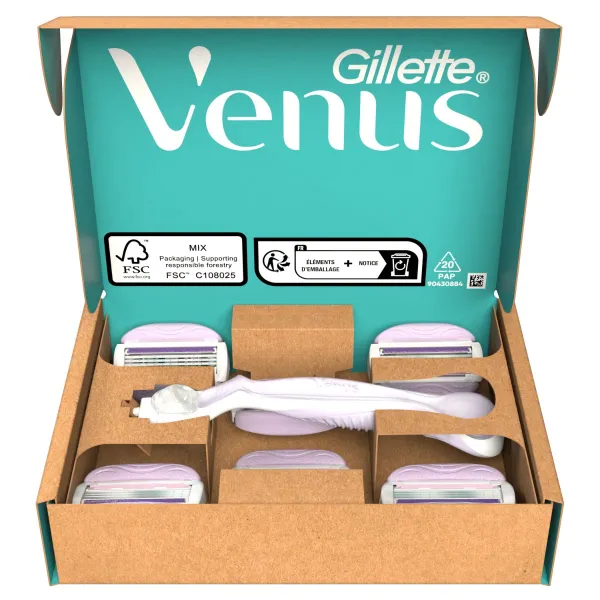 Gillette Venus ComfortGlide Breeze náhradné žiletky 6 ks