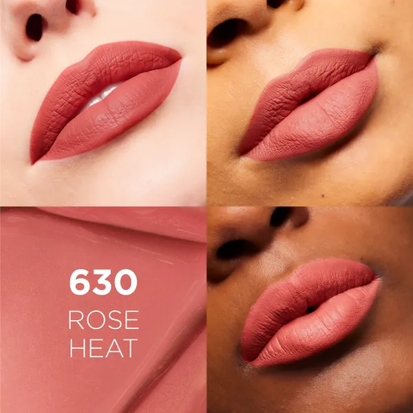 L’Oréal Paris Infaillible Matte Resistance matný hydratačný rúž odtieň 630 Rose Heat 5 ml