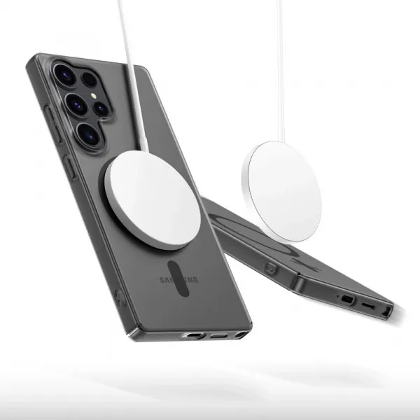 Tech-Protect Magslim MagSafe, Samsung Galaxy S25 Edge, Matná Čierna