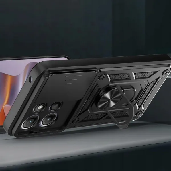 Tech-Protect Camshield kryt na Motorola Moto G15, čierny