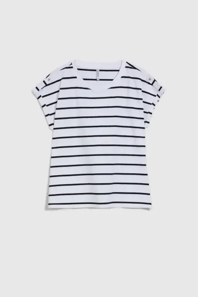 Marisse Women's Blouse L-Ts-4424 White