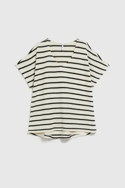 Marisse Women's Blouse L-Ts-4393 Off White