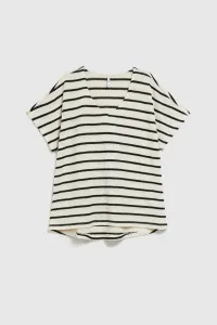 Marisse Women's Blouse L-Ts-4393 Off White
