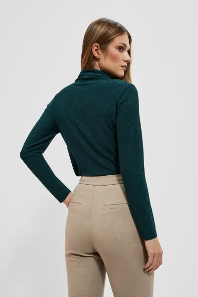 Blúzka s kovovou niťou