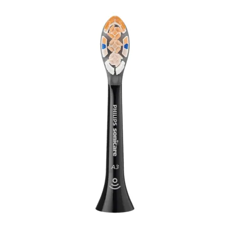 PHILIPS Sonicare A3 premium all-in-one náhradné hlavice HX9094/88 čierna 4 ks