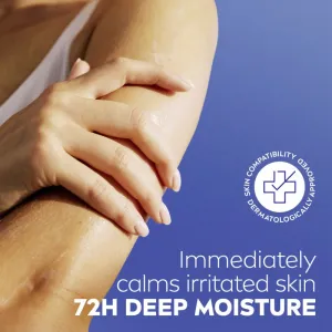 NIVEA Repair & Care Sensitive upokojujúce telové mlieko pre suchú a citlivú pokožku 400 ml