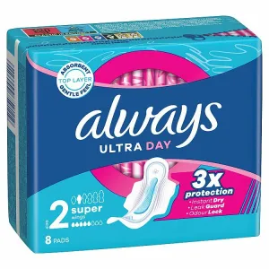 Always Ultra Day Super dámske hygienické vložky 8ks-ové