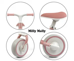 Detské odrážadlo kolo Milly Mally Skippy pink