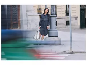 esmara® Dámska kabelka (strieborná)