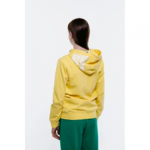 Dievčenská mikina so zipsom AUTHORITY H-TEEN ZIP G yellow