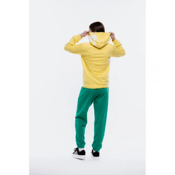 Dievčenská mikina so zipsom AUTHORITY H-TEEN ZIP G yellow