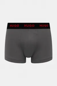 HUGO boxerky pánske bavlnené s elastanom 3-pak