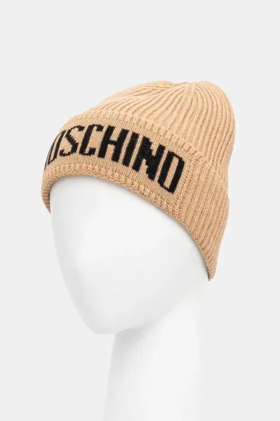 Moschino čiapka pánska s prímesou vlny