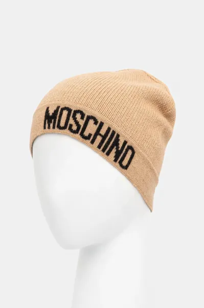 Vlnená čiapka Moschino hnedá farba, M3344 65463