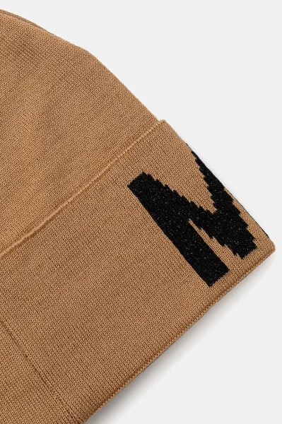 Vlnená čiapka Moschino hnedá farba, M3349 65457