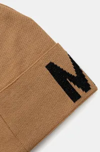 Vlnená čiapka Moschino hnedá farba, M3349 65457