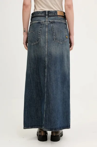 Rifľová sukňa G-Star Baggy Maxi