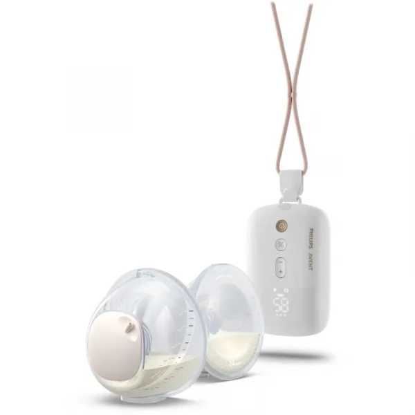 Philips AVENT Odsávačka materského mlieka elektrická Hands-Free DUO Premium Plus SCF532/11 1 set