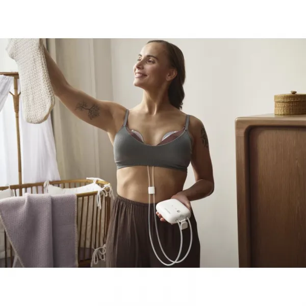 Philips AVENT Odsávačka materského mlieka elektrická Hands-Free DUO Premium Plus SCF532/11 1 set