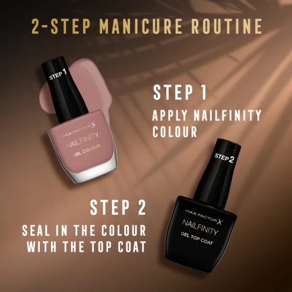 Max Factor Nailfinity Gel Colour gélový lak na nechty bez použitia UV/LED lampy odtieň 12 ml