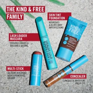 Rimmel Kind & Free Lash Loader objemová riasenka odtieň Azure Blue 9.5 ml
