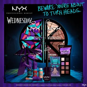 NYX Professional Makeup Wednesday Contour Palette kontúrovacia paletka na tvár 4x2.88 g