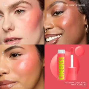NYX Professional Makeup Fat Cheeks Juicy Blush tekutá lícenka odtieň 05 Peach Plunge 8 ml