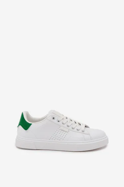 BIG STAR SHOES Pánske Sneakers Z Eko Kože Big Star