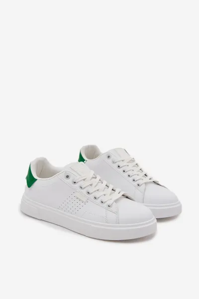 BIG STAR SHOES Pánske Sneakers Z Eko Kože Big Star