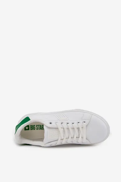 BIG STAR SHOES Pánske Sneakers Z Eko Kože Big Star