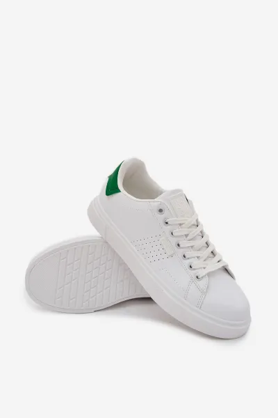 BIG STAR SHOES Pánske Sneakers Z Eko Kože Big Star