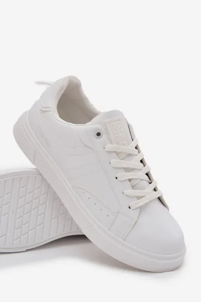 BIG STAR SHOES Pánske Tenisky Z Eko Kože Big Star